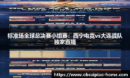 标准场全球总决赛小组赛：西宁电竞vs大连战队独家直播